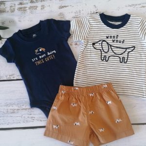 Conjunto Verano 3 Piezas Perrito