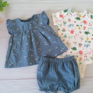 Conjunto Verano 3 Piezas Denin