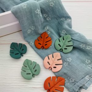 Mordedores de Silicona Hojas