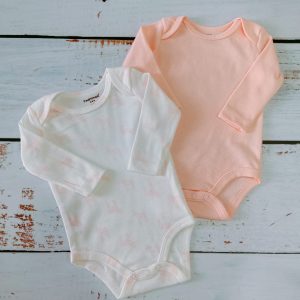 Set 2 Bodys Bebé Manga Larga