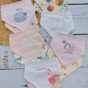 Set 2 Baberos Bandana