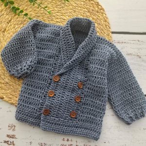 Chaleco Cruzado Azul